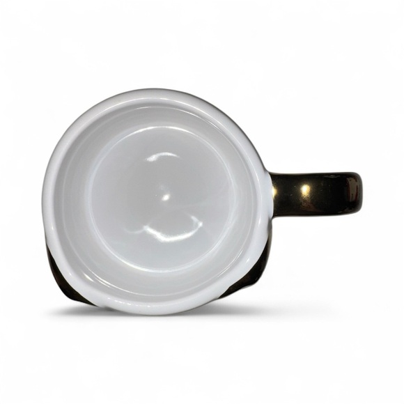 Modern Expressions Dog Face Ceramic Mug with Gold Handle 🐶 - Picture 3 of 3